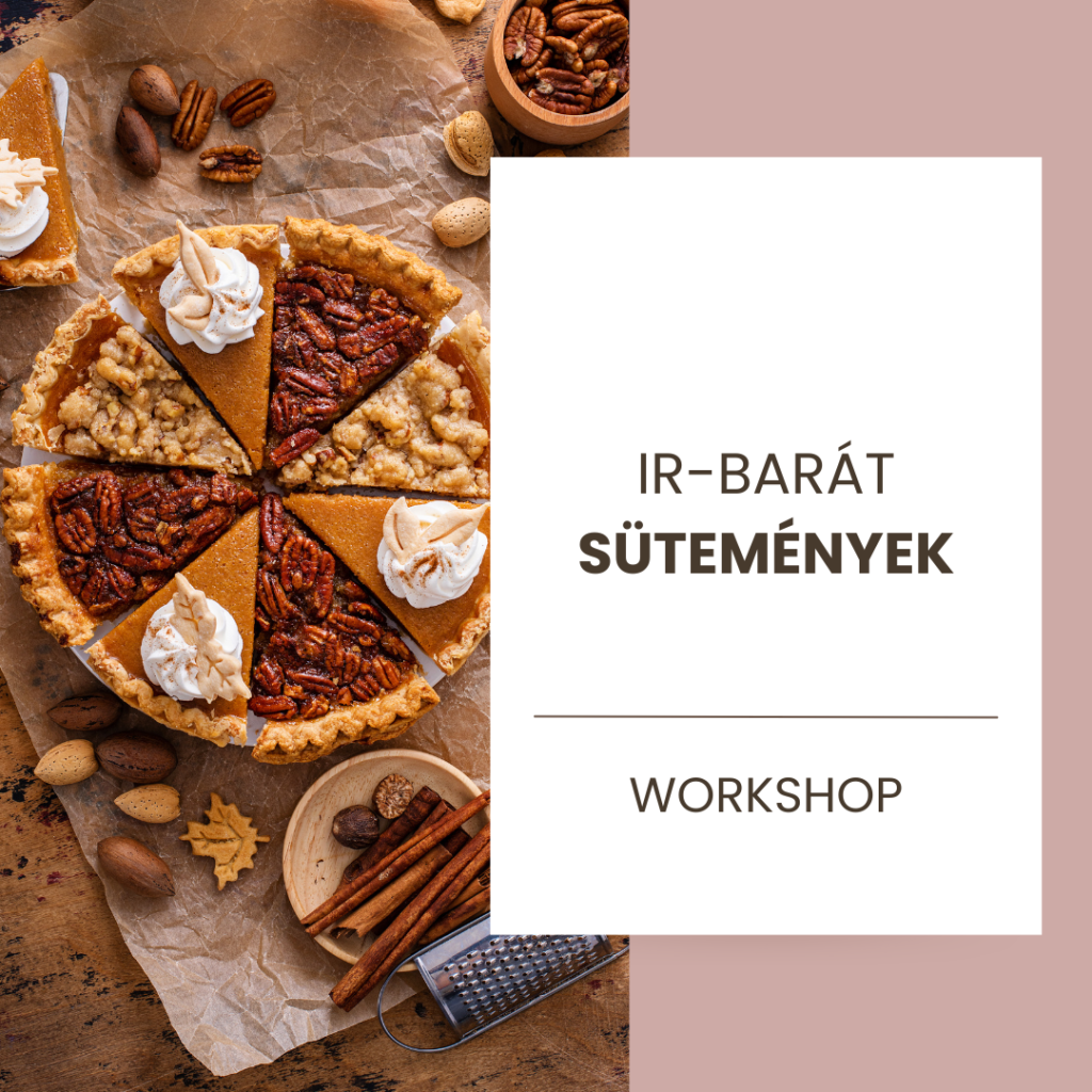 IR-barát sütemények workshop